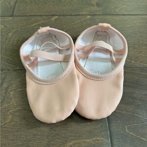 Children Pink Ballet Shoes
